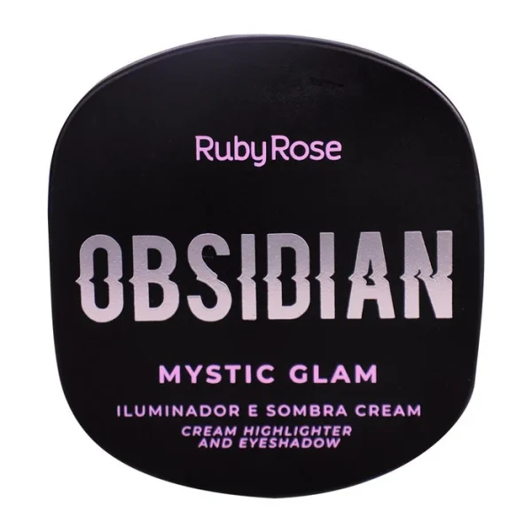 Iluminador E Sombra Cream Obsidian Quartz Hb26003 Rubyrose - Image 3