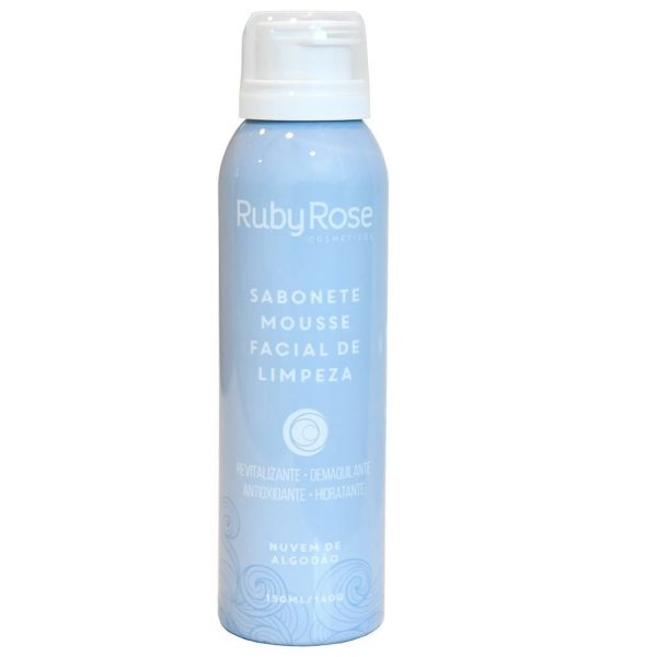 Sabonete Mousse Facial De Limpeza Nuvem De Algodao - Hb320 - Rubyrose