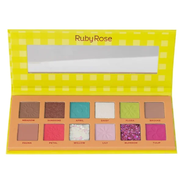 Paleta De Sombras Spring Breeze Hbf538 Rubyrose - Image 2