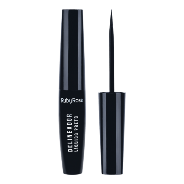 Delineador Liquido Preto - Hb8406 - Rubyrose