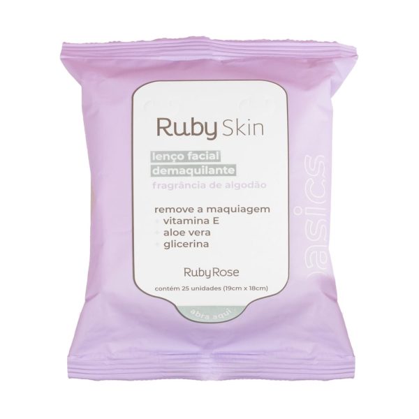 Lenço Demaquilante Basics Hb203 Rubyrose