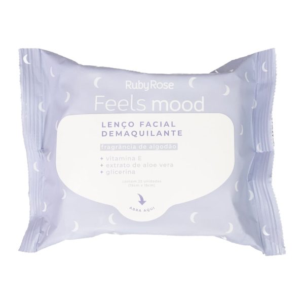 Lenço Removedor De Maquiagem - Feels Mood - Hbb201