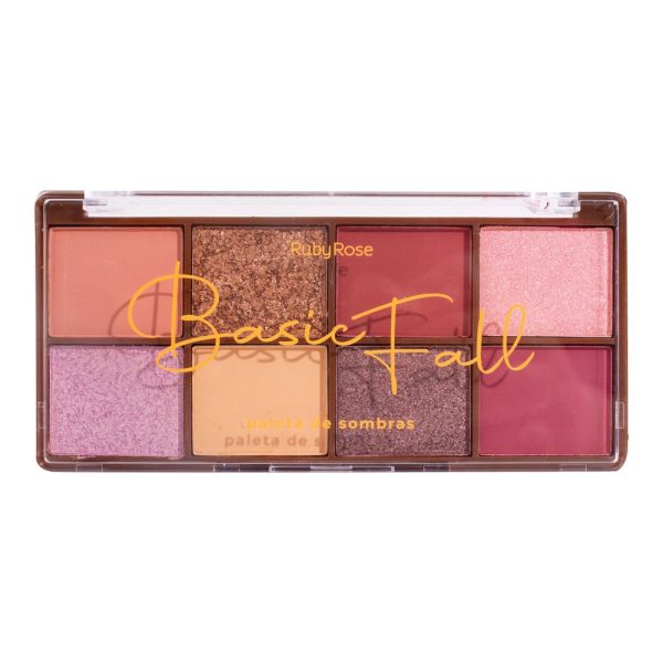 Paleta De Sombras Basic Fall Rubyrose - Hbf527