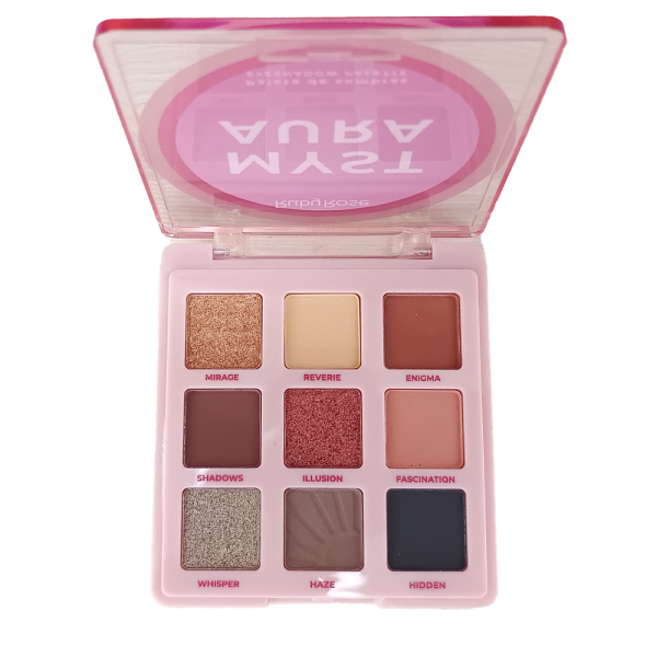 Paleta De Sombras Myst Aura Hbe2203 Ruby Rose