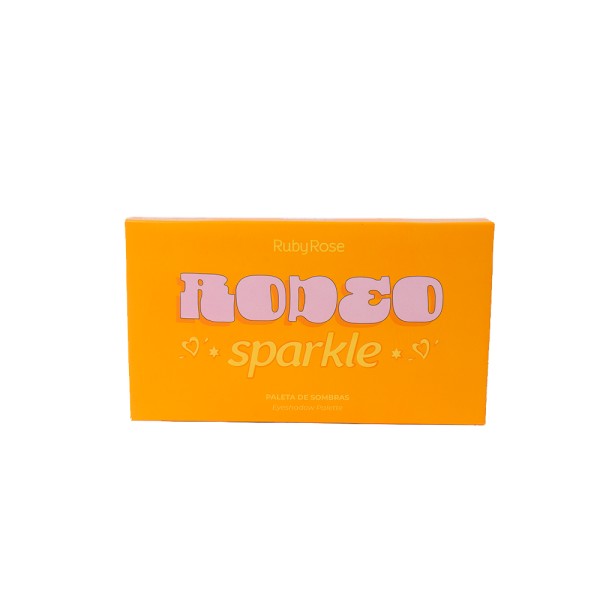 Paleta De Sombras Rodeo Sparkle Hbf2610 Ruby Rose