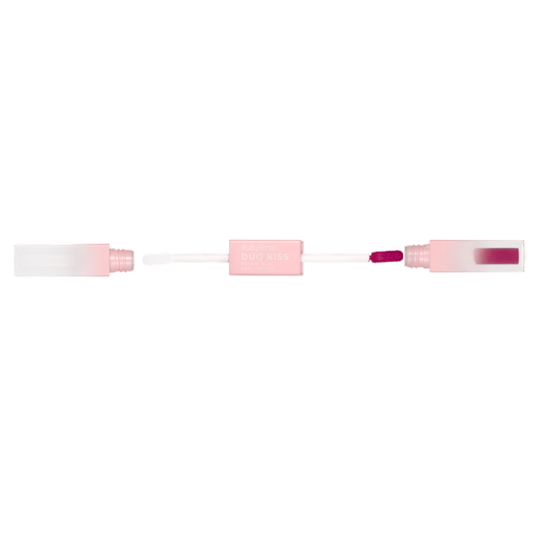 Batom Duo Kiss Dk03  5g - Hbl62033 Ruby Rose - Image 2
