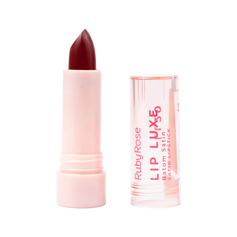Batom Bala Satin Lip Luxe 4g Hbl6000 1 Ruby Rose