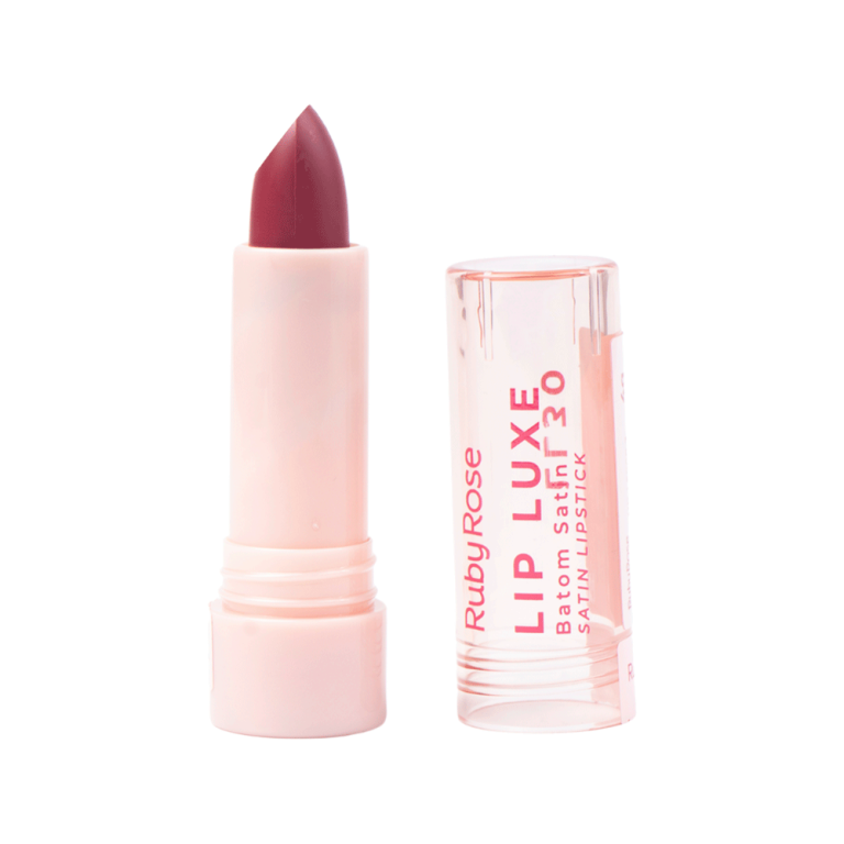 Batom Bala Satin Lip Luxe 4g Hbl6000 3 Ruby Rose