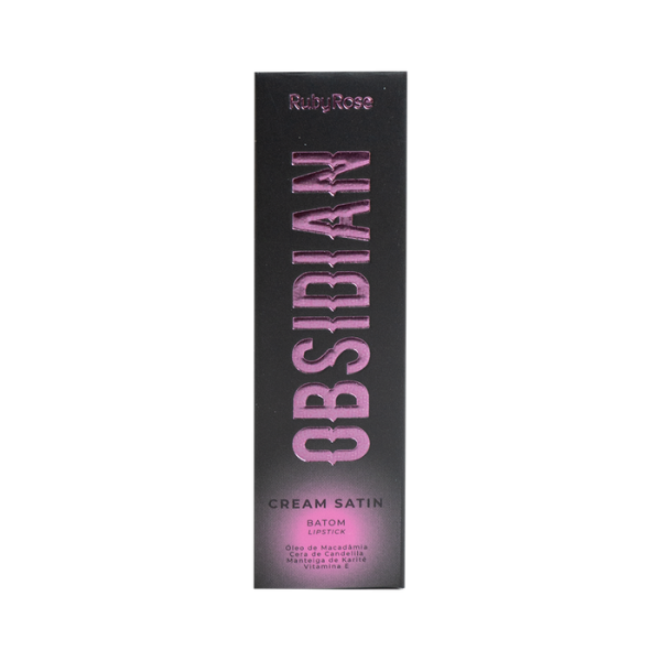 Batom Lipstick Cream Satin Obsidian - Hb70003 - Image 4