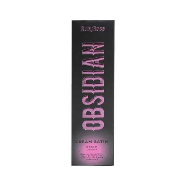 Batom Lipstick Cream Satin Obsidian -  Hb70006 - Image 4