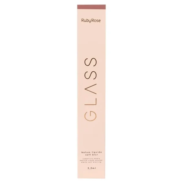 Batom Liquido Soft Blur Bg01 Glass Hb5791 Rubyrose - Image 3