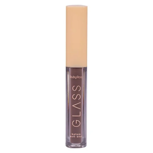 Batom Liquido Soft Blur Bg02  glass Hb5792 Rubyrose - Image 2