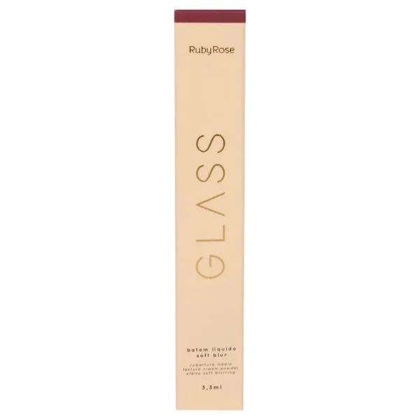 Batom Liquido Soft Blur Bg05 Glass Hb5795 Rubyrose - Image 3