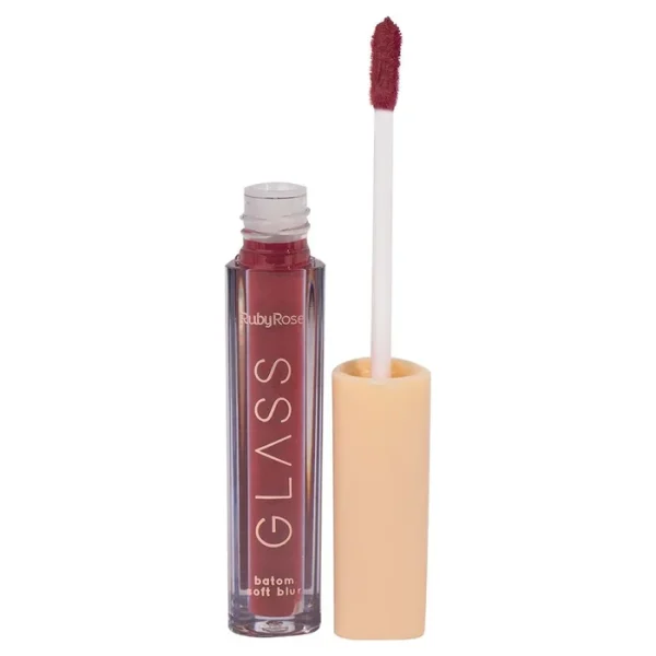 Batom Liquido Soft Blur Bg07 Glass Hb5797 Rubyrose - Image 2