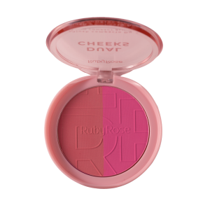 Dual Cheeks Blush Compacto Peachyfuchsia Hbm03 2 Rubyrose