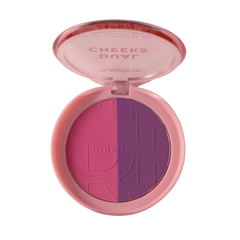 Dual Cheeks Blush Compacto Rosewoodplum Hbm03 5 Ruby Rose