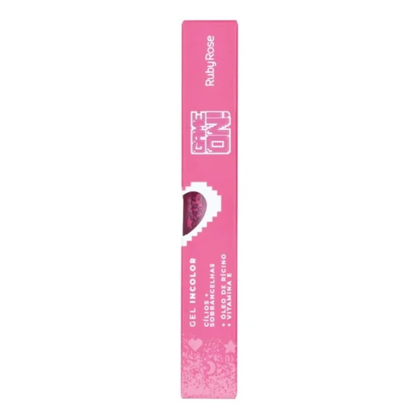 Gel Incolor Cilios + Sobrancelhas - Game On - Hb509 - Rubyrose - Image 3