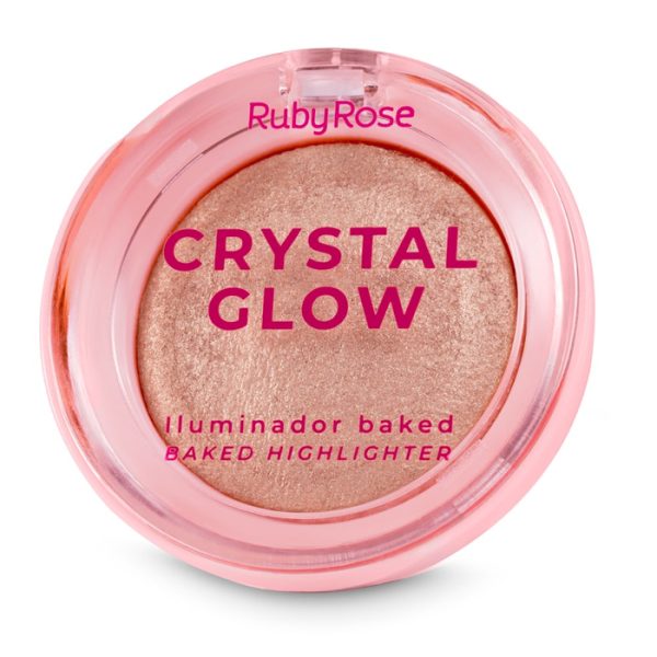 Crystal Glow Iluminador Peach Glow Hbm7003 Ruby Rose - Image 2