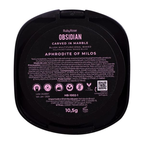 Blush Carved In Marble Obsidian Aphrodite Of Milos Hb10021 Rubyrose - Image 4