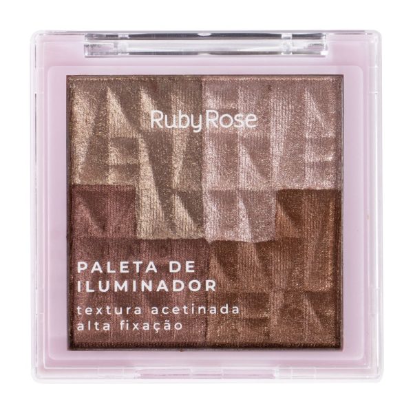 Paleta De Iluminador Glowist Rubyrose