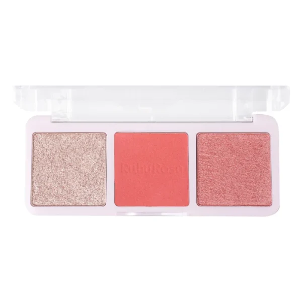 Trio De Blush E Iluminador Hl110 B10 Bh30 Hbf5833 Rubyrose - Image 2