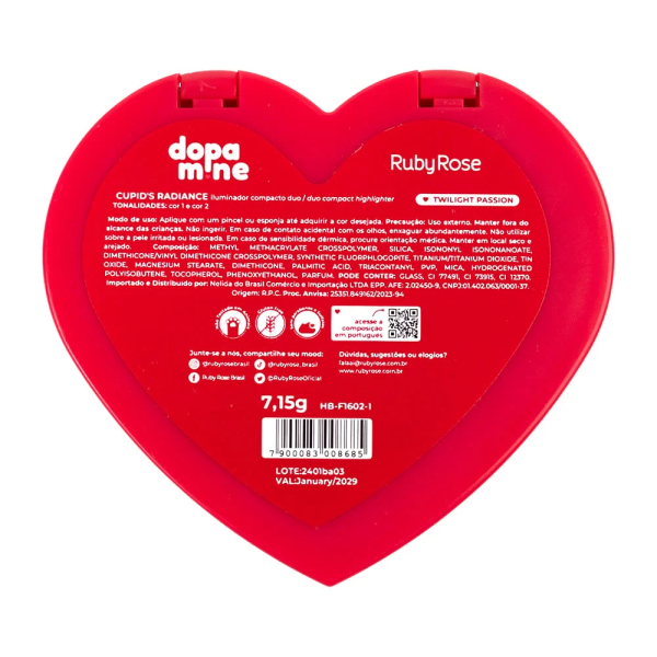 Iluminador Dopamine Cupids Radiance - Twilight Passion - Hbf16021 - Image 4
