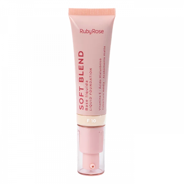 Base Líquida Soft Blend Hbm301-1- F10 Ruby Rose