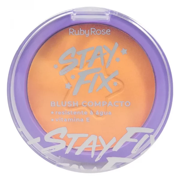 Blush Compacto Stay Fix - Hb5711 - Andromeda - Rubyrose
