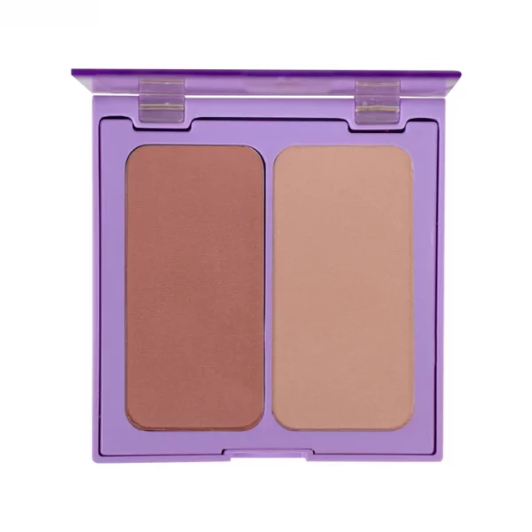 Duo Blush Feels Mood - Hb870 - Rose Rust + New Peach - Rubyrose - Image 4